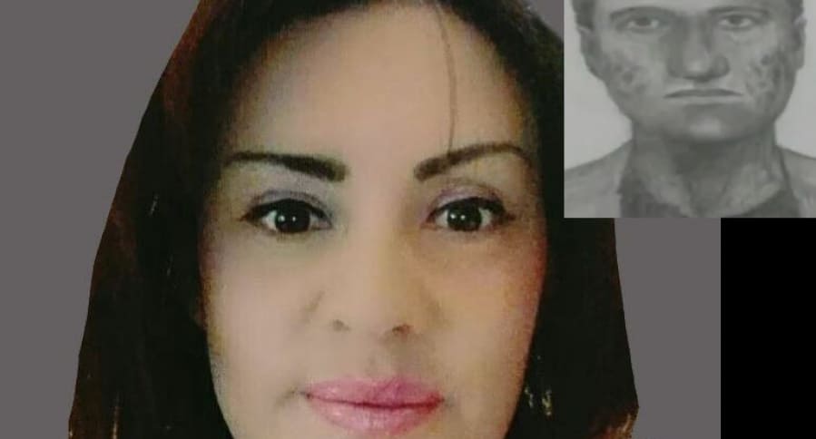 Diana Patricia Gómez Zoa y el retrato hablado de su asesino