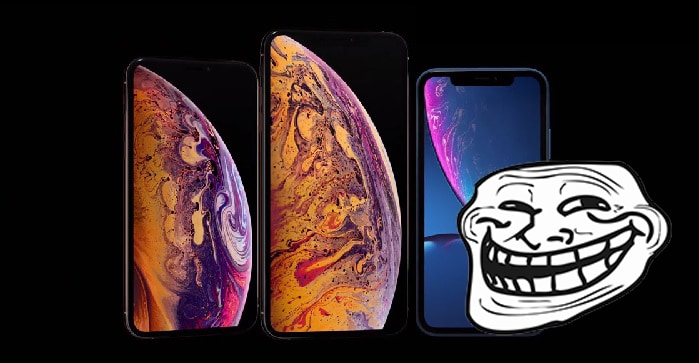 iPhones y Troll Face