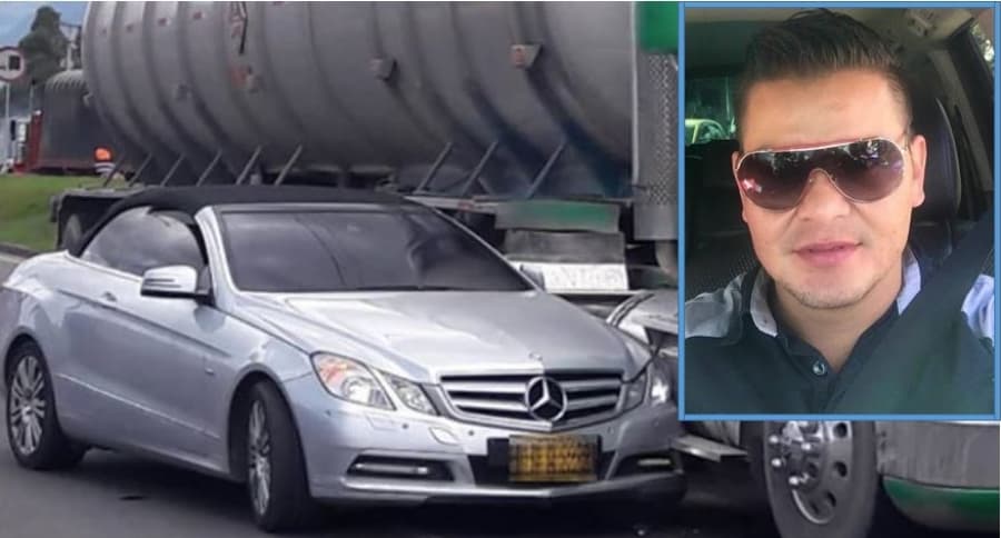 Ricardo Cotrina, comerciante asesinado en carro Mercedes Benz