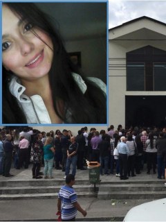 Sepelio de Laura Alejandra Flórez