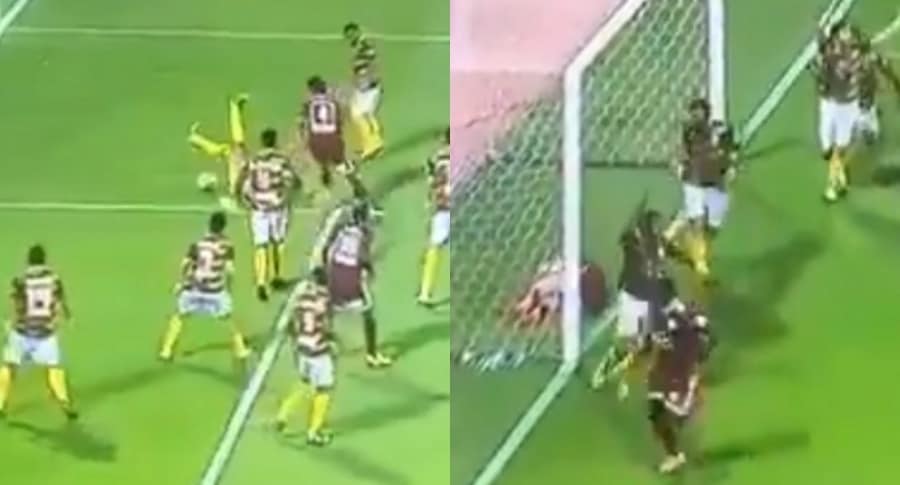 Jugador evita gol de su propio equipo
