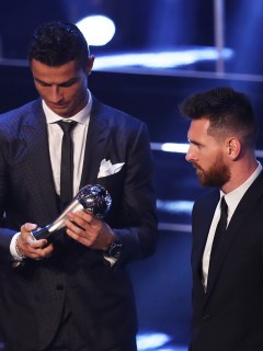 Cristiano Ronaldo y Lionel Messi