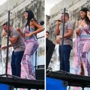 La 'Madame' bailando