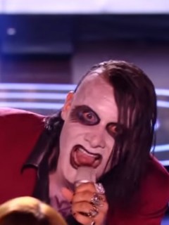 Imitador de Marilyn Manson y Amparo Grisales, jurado de 'Yo me llamo'.