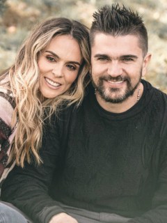 Juanes y Karen Martínez