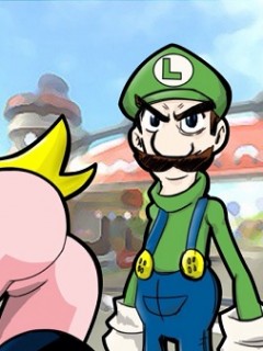 Luigi y la princesa regla 34
