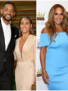 Will Smith, Jada Pinkett y Sheree Fletcher