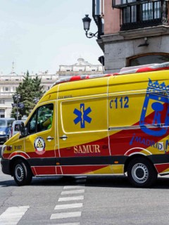 Ambulancia en Madrid