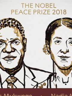 Denis Mukwege y Nadia Murad
