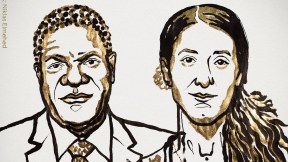 Denis Mukwege y Nadia Murad