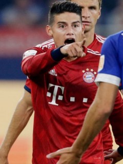 James Rodríguez y Niko Kovac