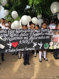 Sepelio de Génesis en Fundación