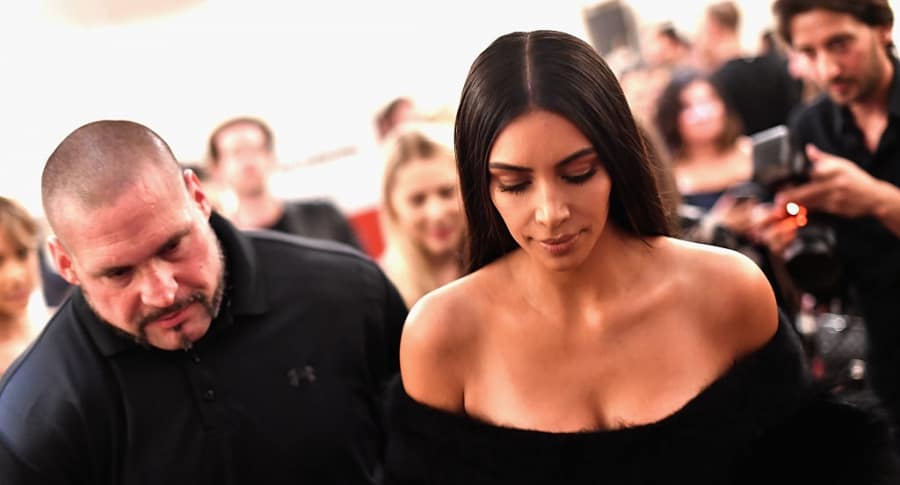 Pascal Duvier y Kim Kardashian West