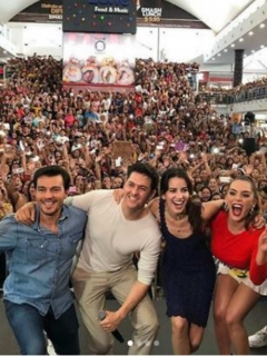 Parte del elenco de 'La Ley del Corazón 2'