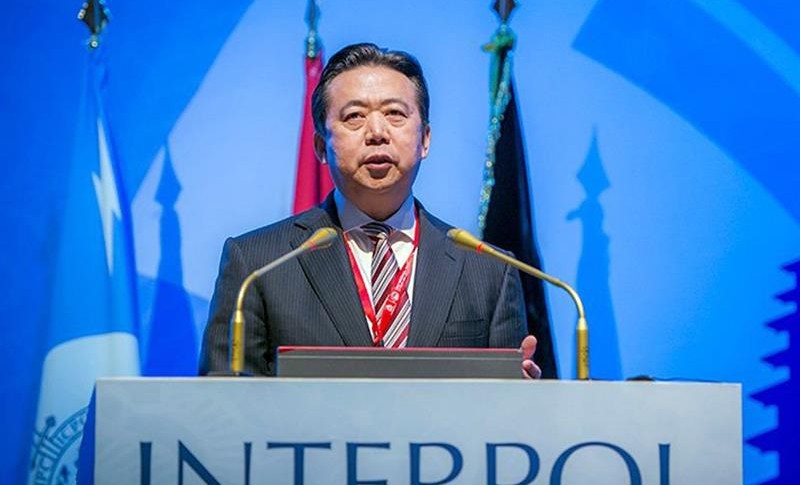 Meng Hongwei, director de Interpol