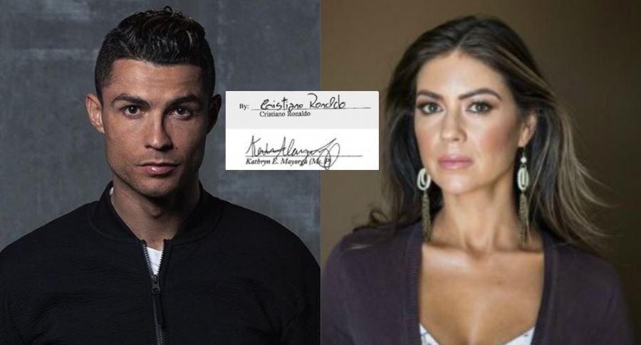 Cristiano Ronaldo y Kathryn Mayorga