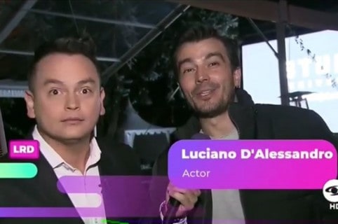 Luciano D'Alessandro, actor, en entrevista en 'La red'.