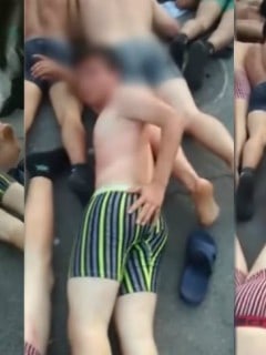 Jóvenes golpeados