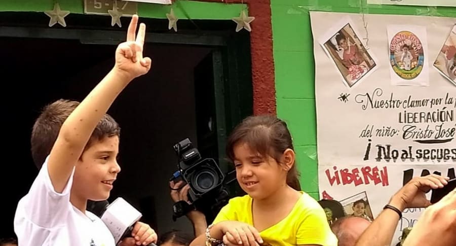 Liberan a niño de cinco años que había sido secuestrado en Colombia