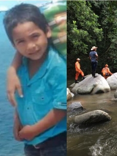 Alberto Cardona, búsqueda en el río Minca
