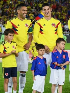Falcao, James y Cristo José