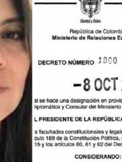 Erika Salamanca y decreto