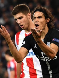 PSG 6-1 Estrella Roja (Édinson Cavani)