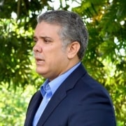 Iván Duque y Juan Orlando Hernández