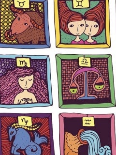 Signos del zodiaco.