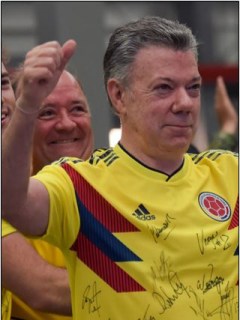 Juan Manuel Santos, Álvaro Uribe y Andrés Pastrana