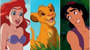 Personajes de Disney.