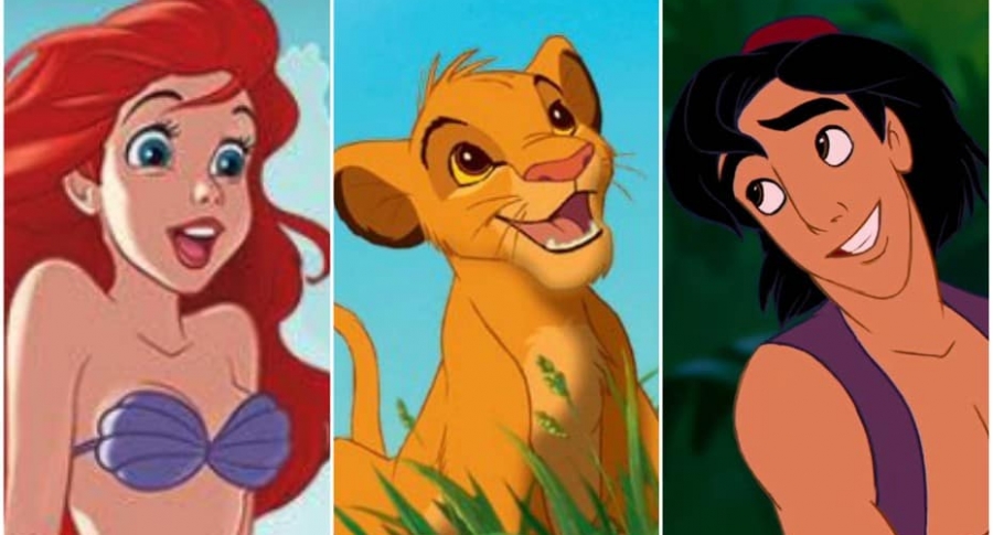 Personajes de Disney.