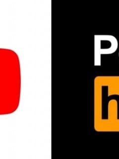 YouTube y Pornhub