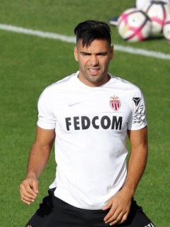 Falcao García y Thierry Henry