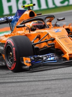 Monoplaza de la escudería McLaren