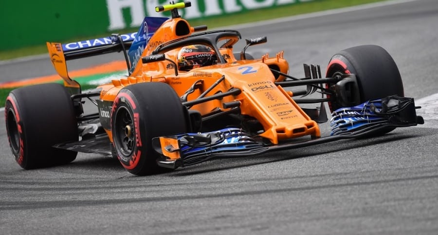 Monoplaza de la escudería McLaren
