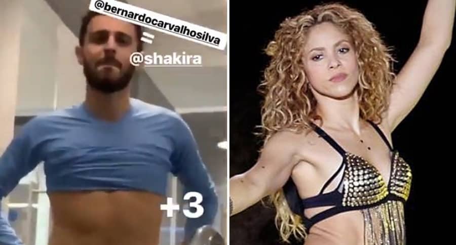 Bernardo Silva y Shakira