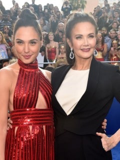 Gal Gadot y Lynda Carter