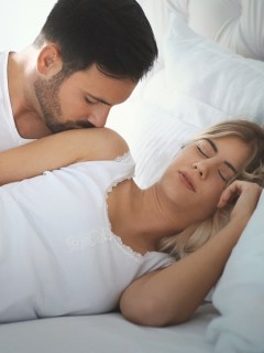 Mujer durmiendo