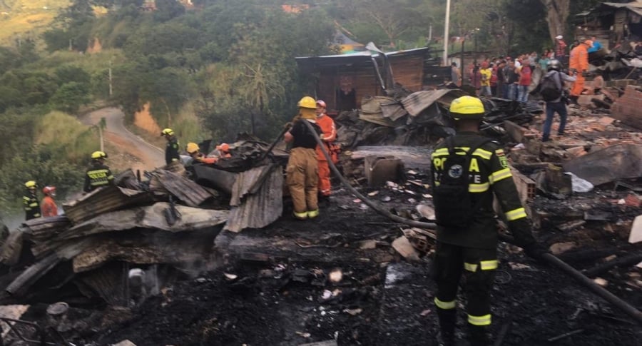Incendio en Bucaramanga