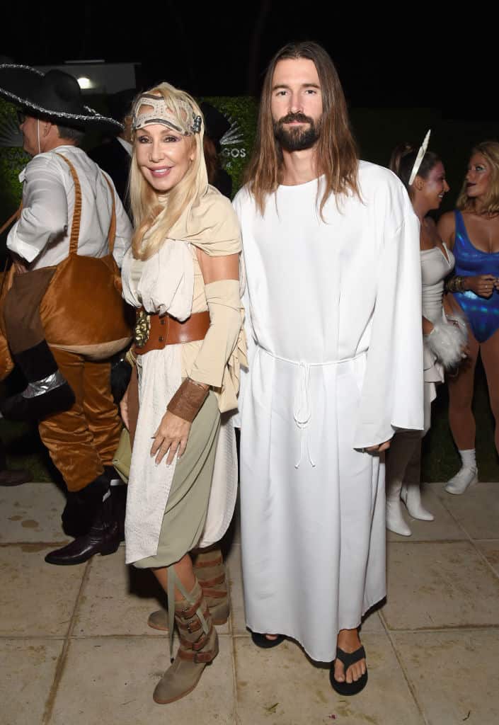 Linda Thompson y Brandon Jenner Linda Thompson y Brandon Jenner
