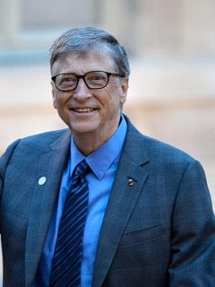 Bill Gates Saludando