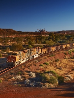 Tren de la compañía BHP