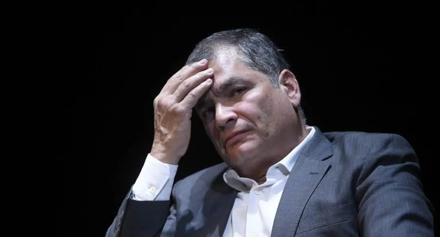 Rafael Correa, expresidente de Ecuador.