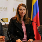 Álvaro Uribe y Paloma Valencia