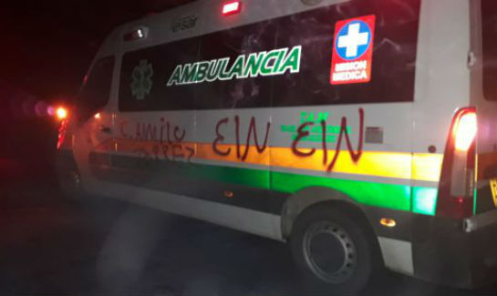 Ambulancia Rayada Eln