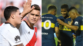 Colombianos de River Plate y Boca Juniors