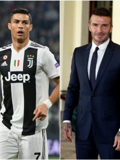 Cristiano Ronaldo y David Beckham