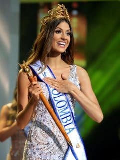 Gabriela Tafur, señorita Colombia.