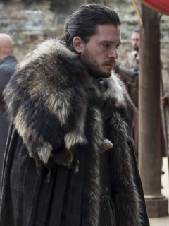 Kit Harington (Jon Snow) y Emilia Clarke (Daenerys Targaryen) en 'Game of Thrones'